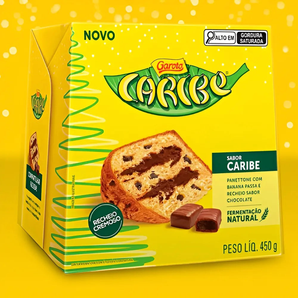Panetone Garoto Caribe (450g)