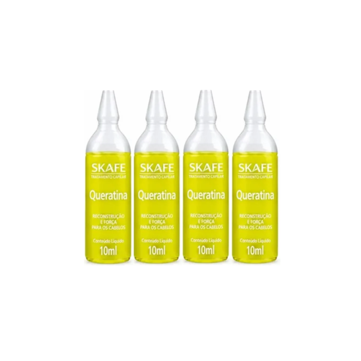 Skafe Tratamento Capilar Ampola 4x10ml