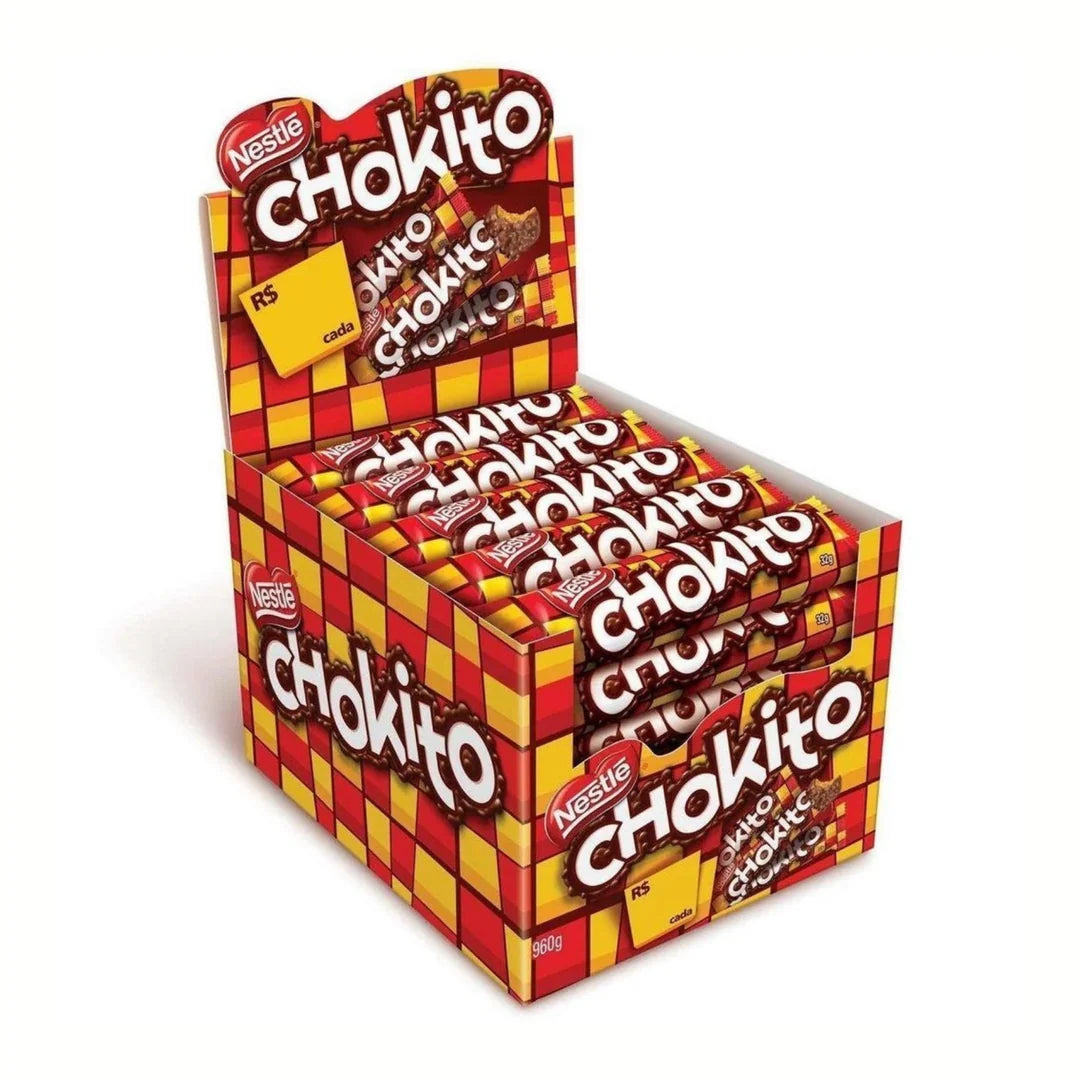 Nestlé Chocolate Chokito Caixa com 30 unidades (960g)