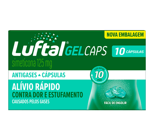 Luftal Gel Caps Simeticona 125mg