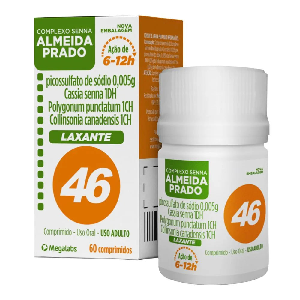 Complexo Homeopático Almeida Prado Nº 46 - 60 Comprimidos