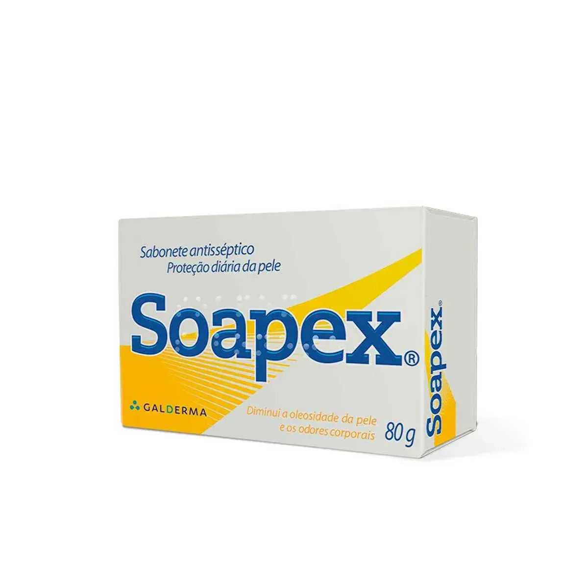 Soapex Sabonete Antisseptico Em Barra Galderma 80 Gr
