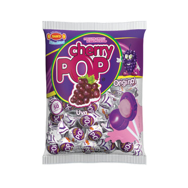 Cherry Pop Pirulito Chicle (700g)