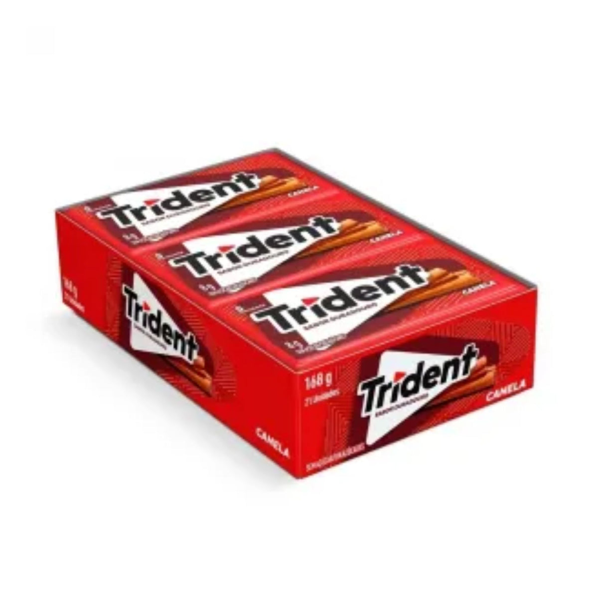 Trident Chiclete Sem Açúcar Caixa (168g)