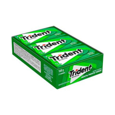 Trident Chiclete Sem Açúcar Caixa (168g)