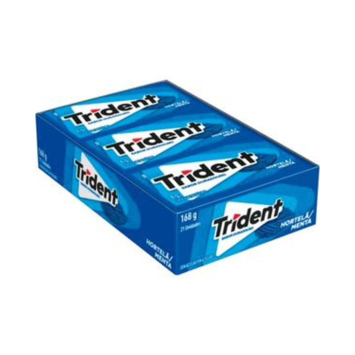 Trident Chiclete Sem Açúcar Caixa (168g)