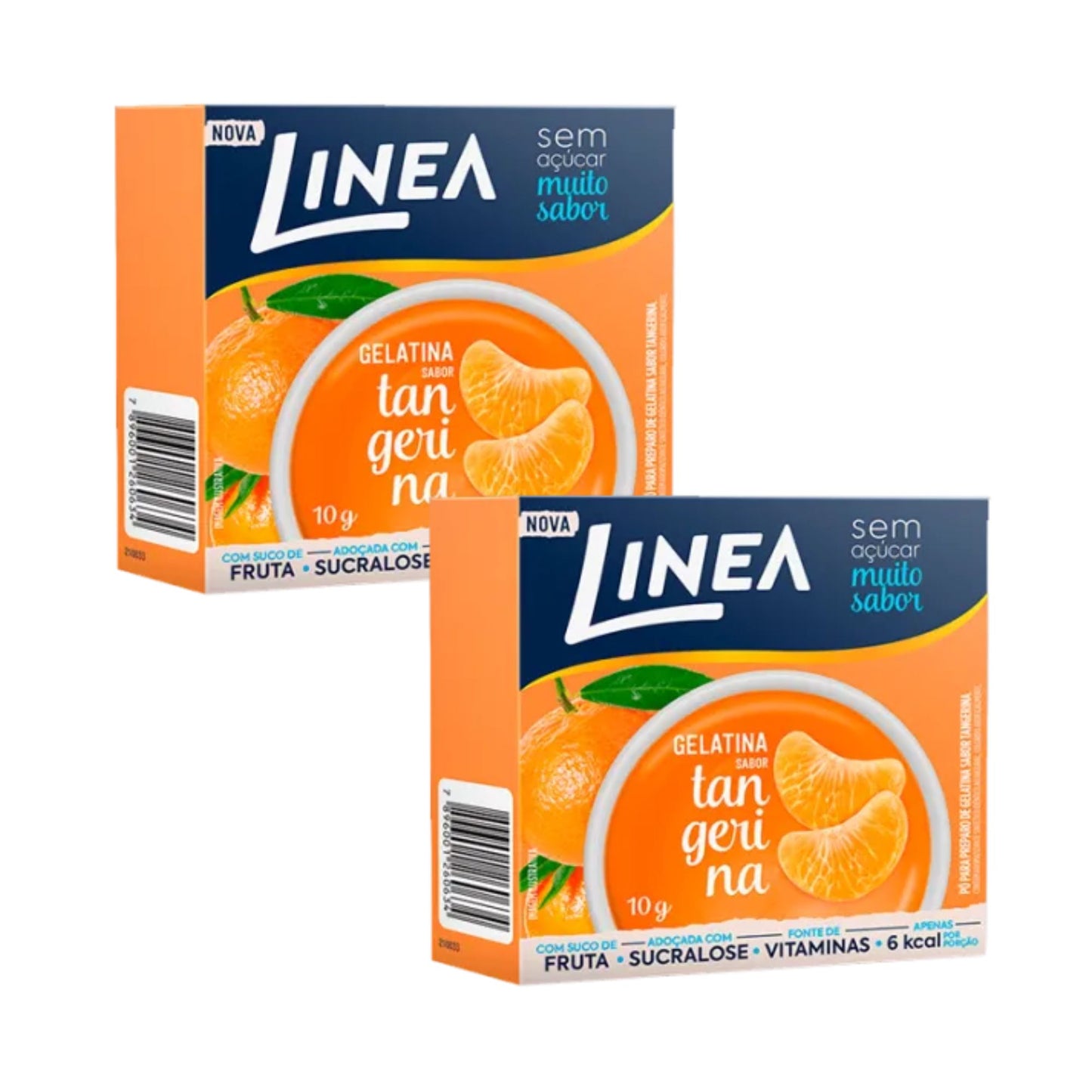 Linea Gelatinas em Pó com Suco de Fruta Sem Açúcar (2x10g)