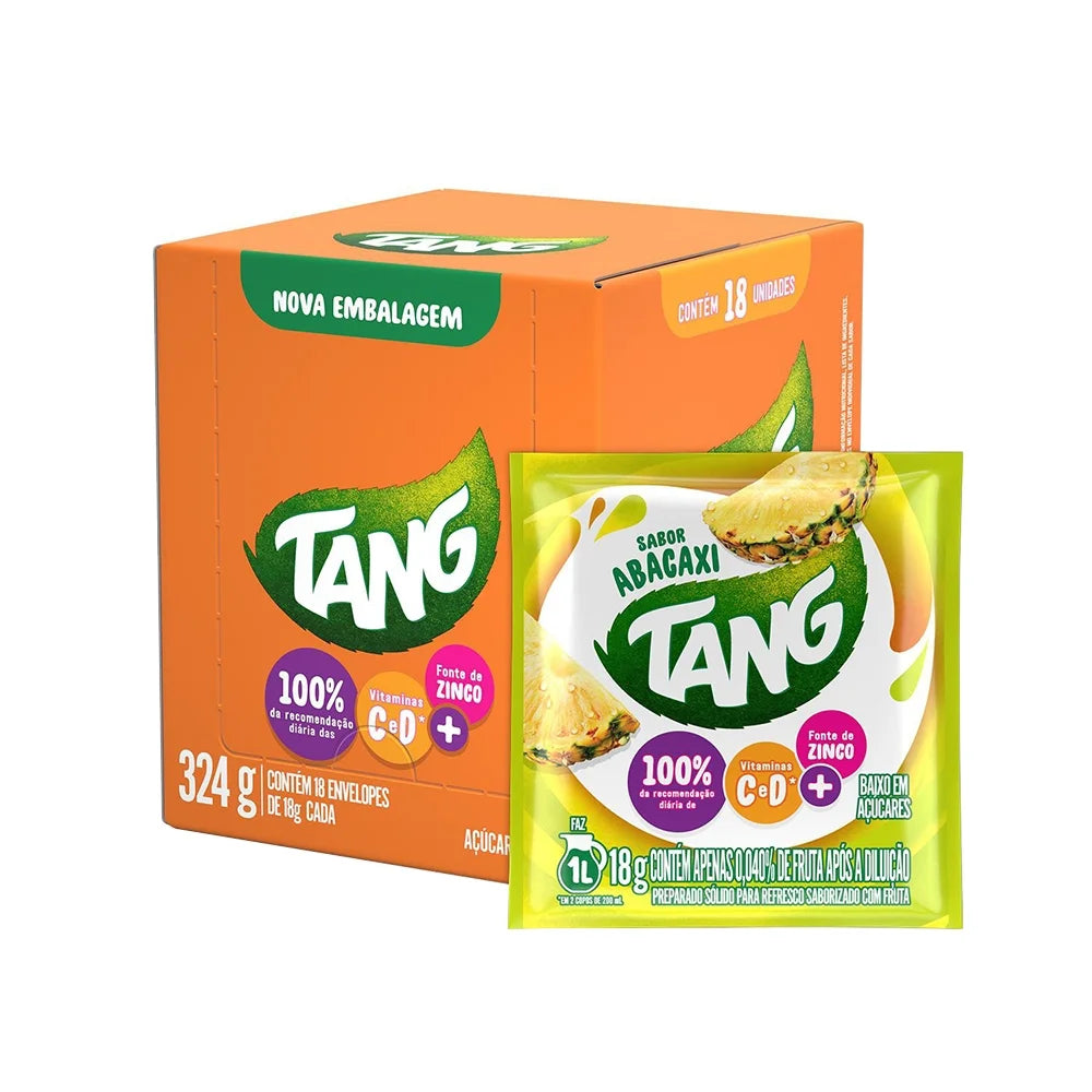 Tang Refresco em Pó Caixa (18x18g)