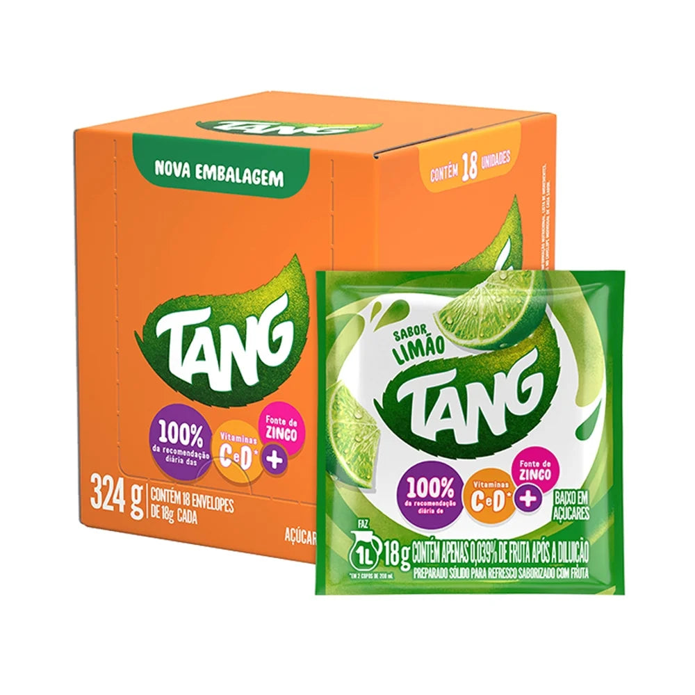 Tang Refresco em Pó Caixa (18x18g)
