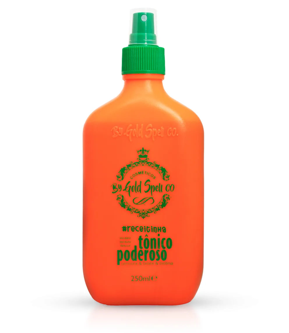 Gold Spell - Fioterapia 250ml, Tônico Poderoso 250ml e Tônico de Laranja 200ml Ultimas Unidades