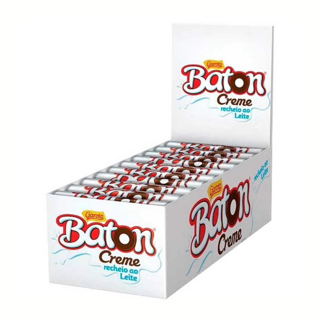 Garoto Baton Chocolate Bastão Caixa (480g)