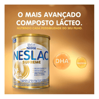 Nestlé Neslac Supreme Composto Lácteo Fase 3+ Anos (800g)