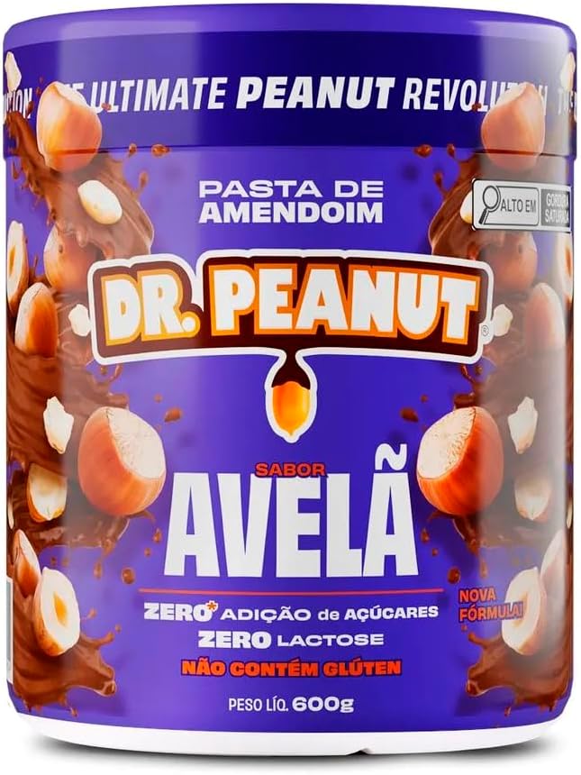 Pasta de Amendoim Dr. Peanut (600g) - Sabores: