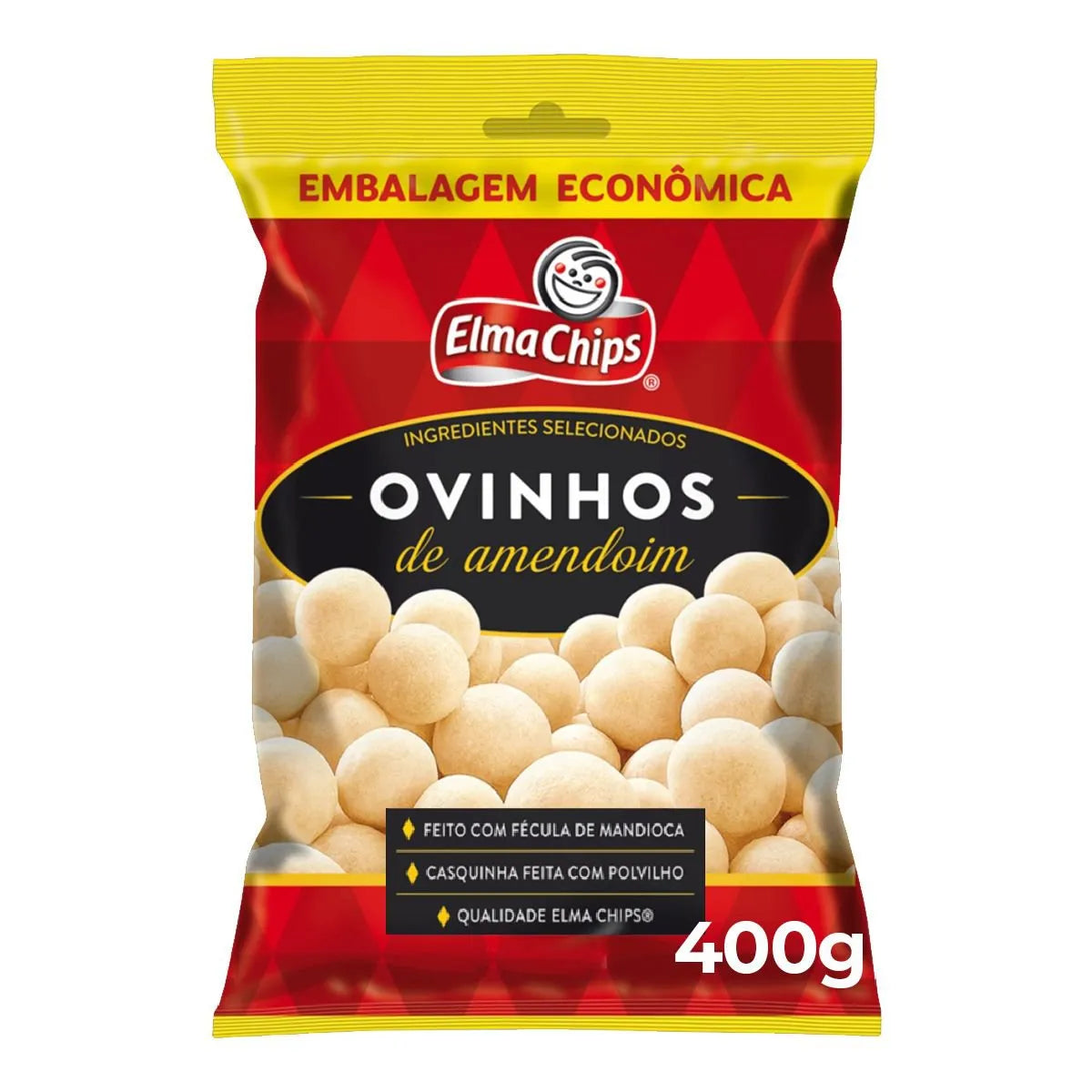 Elma Chips Ovinhos de Amendoim (400g).