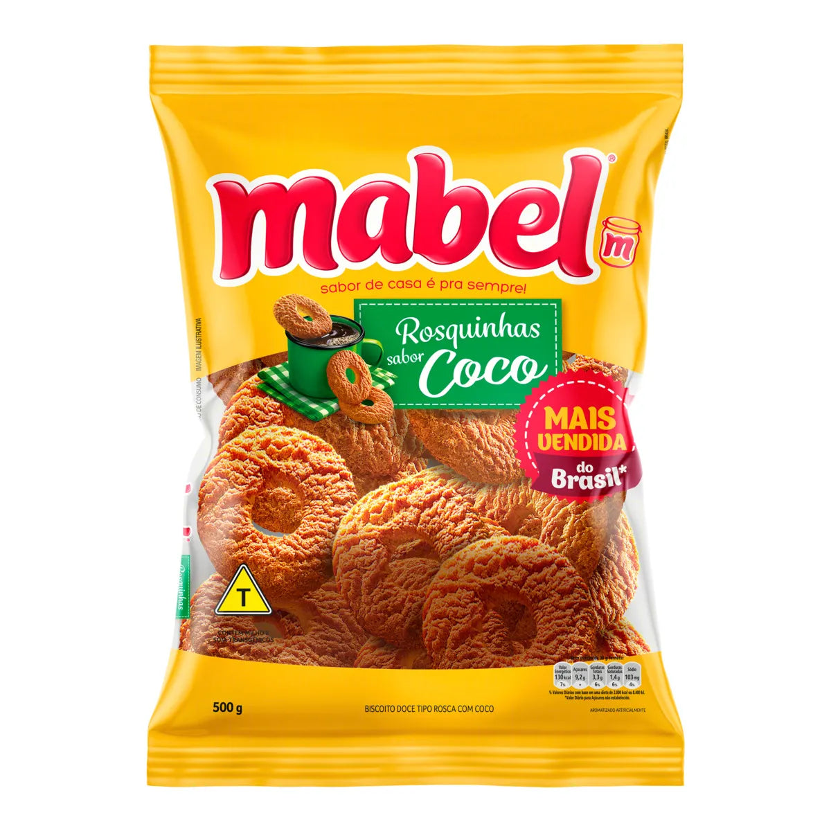 Mabel Biscoito Rosquinha Coco (500g)