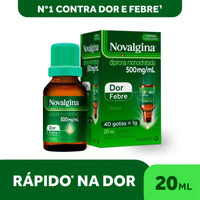 Novalgina Dipirona 500mg/ml Gotas (20ml)