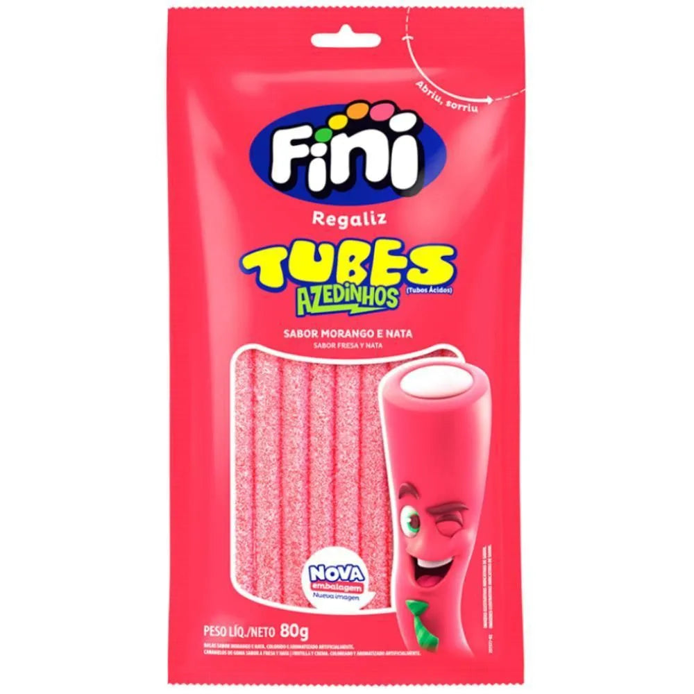 Fini Tubes Morango Citrico (80g)
