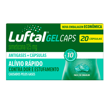 Luftal Gel Caps Simeticona 125mg