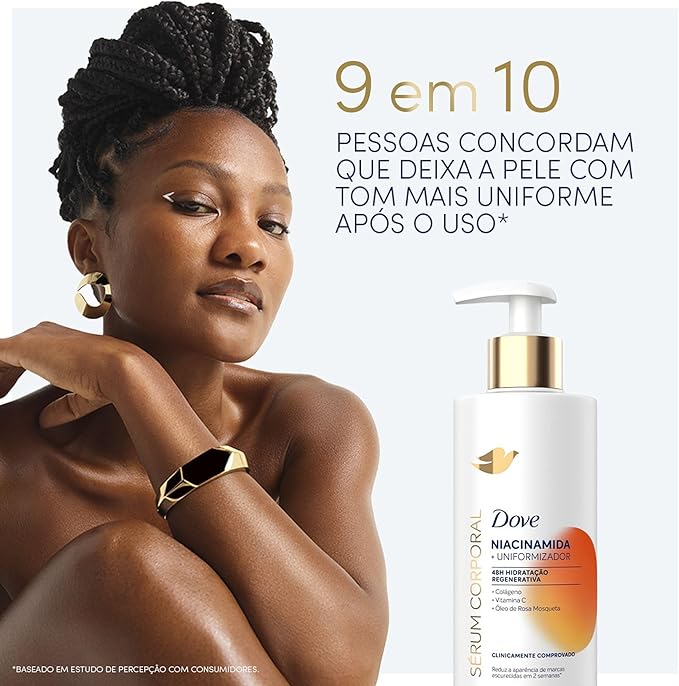 Dove Sérum Hidratante Corporal Niacinamida + Uniformizador (380ml)