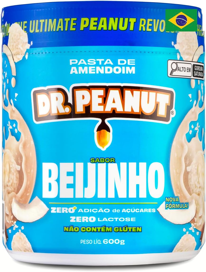 Pasta de Amendoim Dr. Peanut (600g) - Sabores: