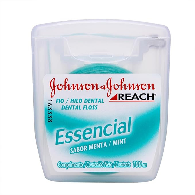 Johnson's Reach Fio Dental Essencial Menta 100m