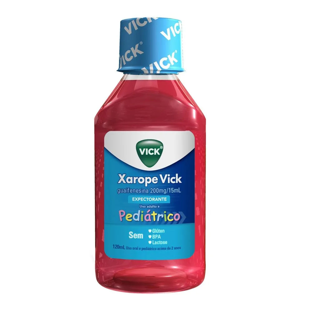 Xarope Vick Pediátrico Expectorante (120ml)
