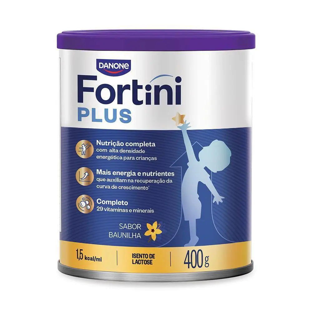 Fortini Plus em Pó Danone Baunilha (400g)