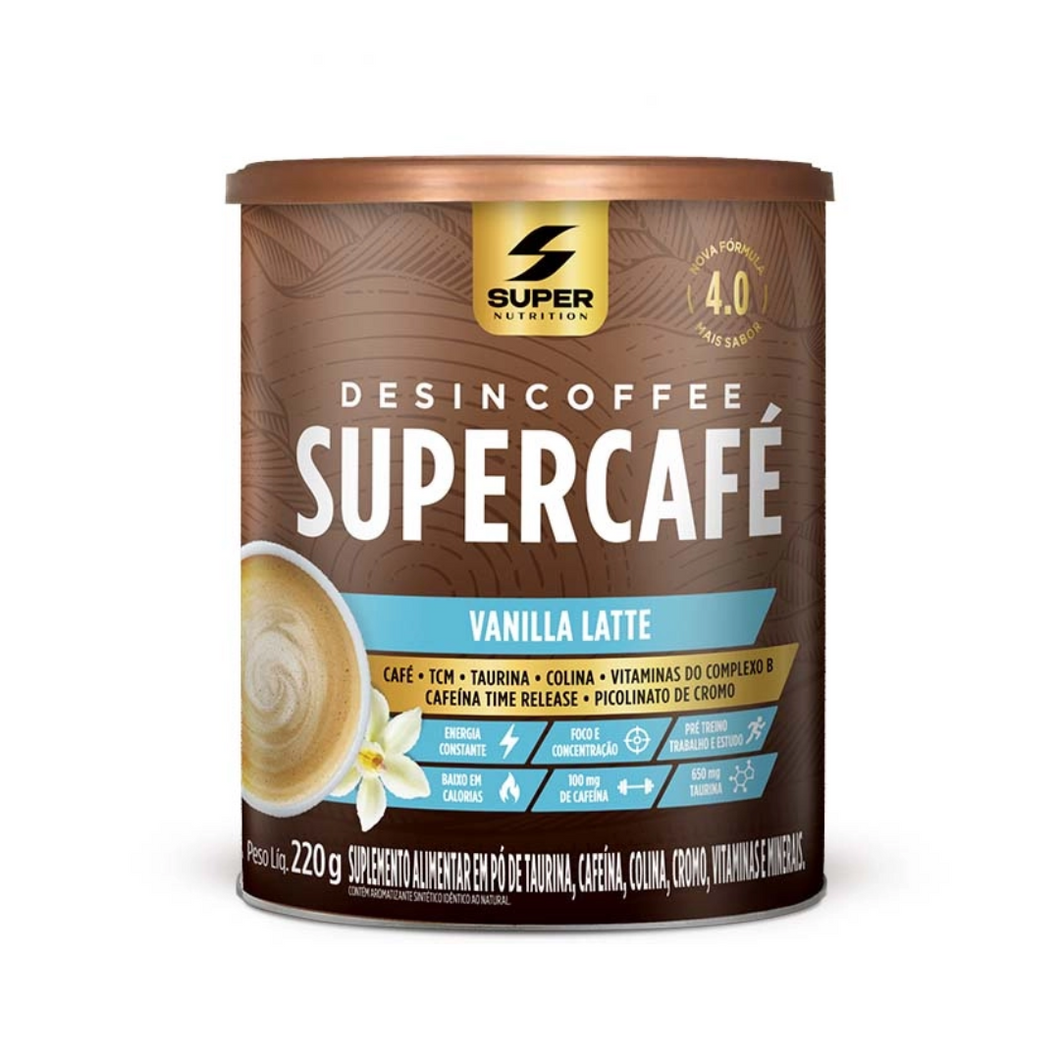 Desincoffee supercafé Sabor Vanilla Latte 220g