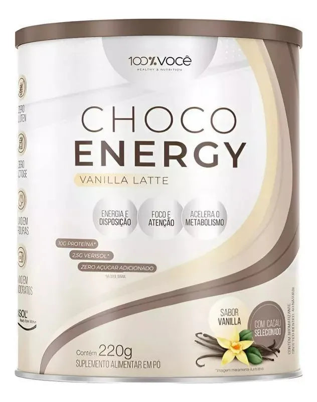 Suplemento Choco Energy 100% Você (220g)