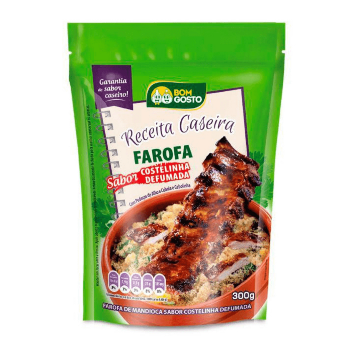 Bom Gosto Farofa Caseira - Unidade (300g)