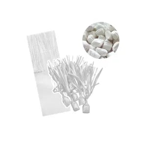 Papel de Seda com Franja para Bala de Coco – 75mm x 210mm – 48 Unidades – Cores: