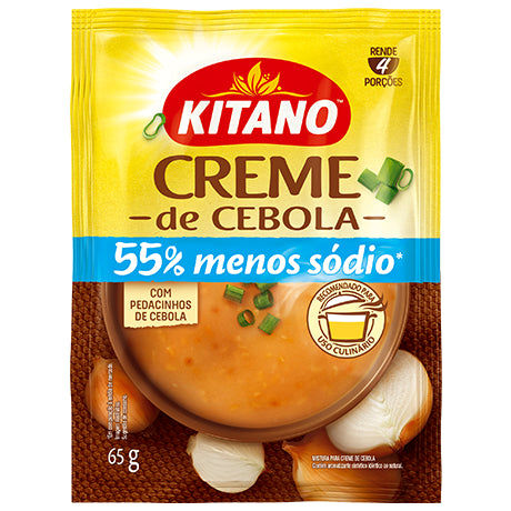 Kitano Creme de Cebola 55% Menos Sódio (65g)