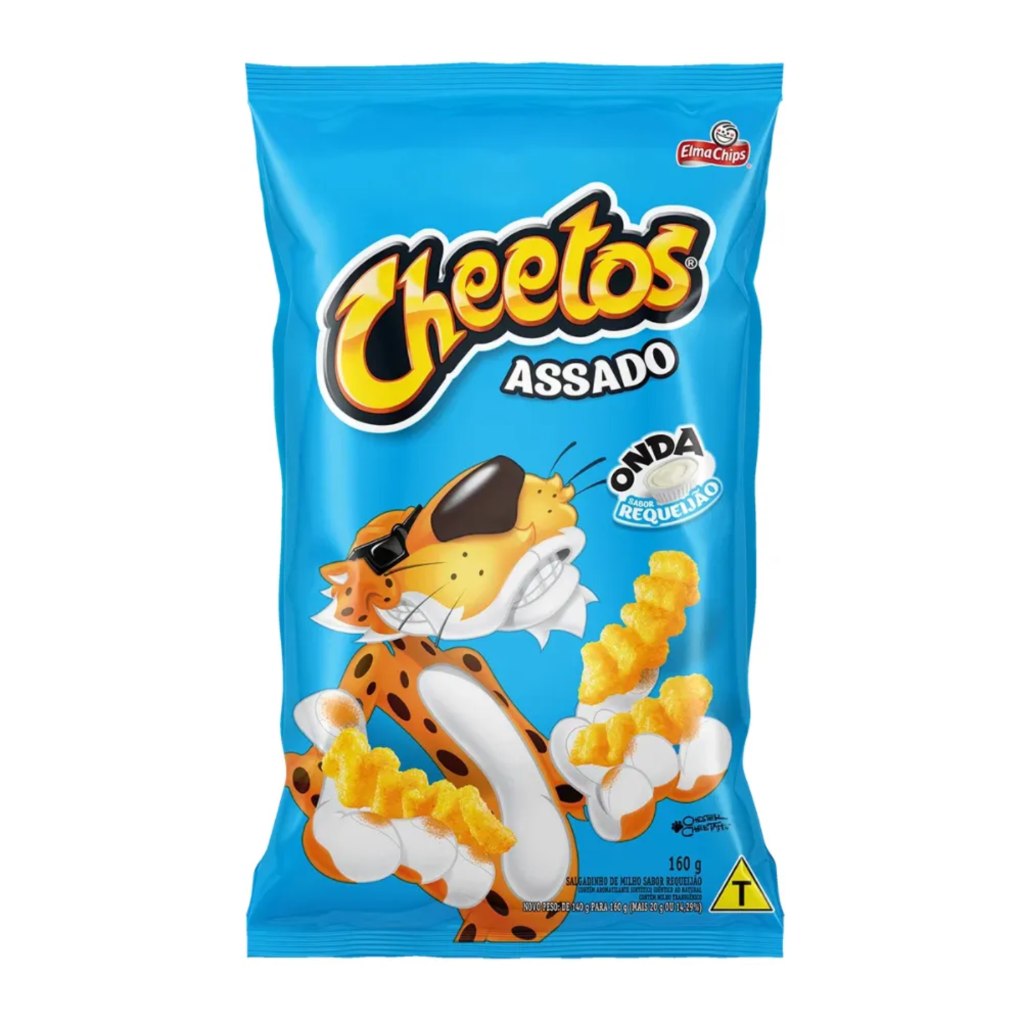 Baked Cheetos Snack Wave Cream Cheese Elma Chips 160g