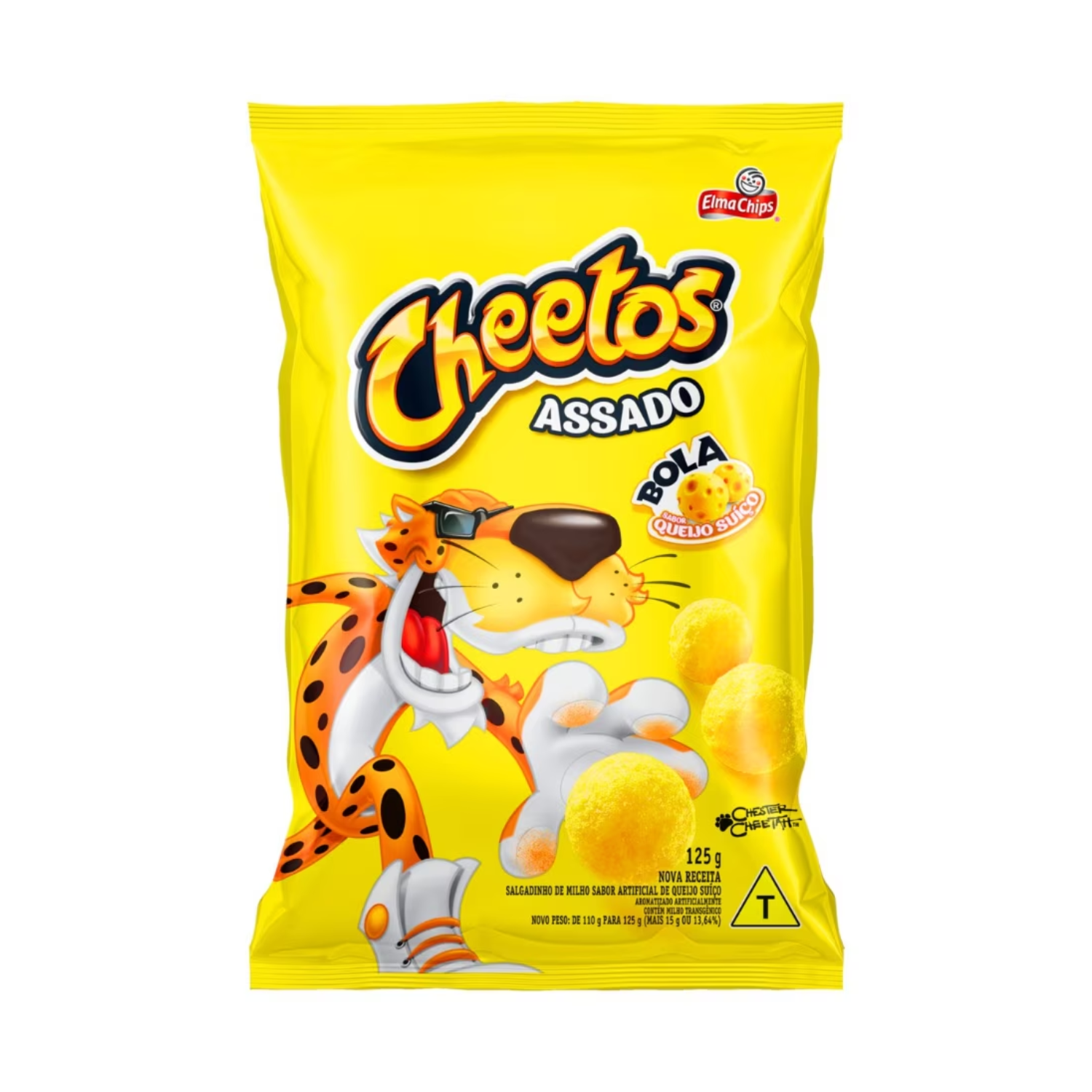 Elma Chips Salgadinho Cheetos: Bola Queijo (125g)