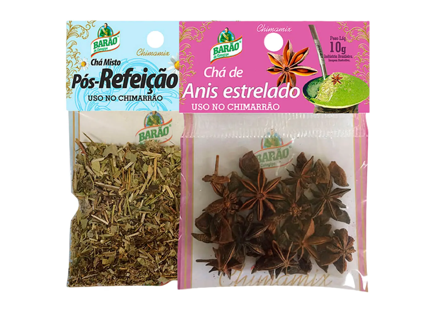 Kit 2 Chá para chimarrão Barão de Cotegipe 30g