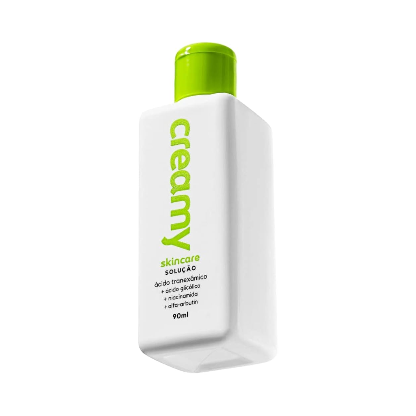 Creamy Skincare Ácido Tranexâmico (90ml) | Solução Clareadora, Previne a Hiperpigmentação de Manchas Solares, Trata Acne e Melasma | Todos os Tipos de Pele, Uso Noturno