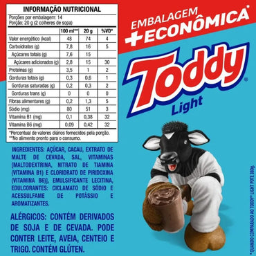 Achocolatado em Pó Toddy Light (280g)