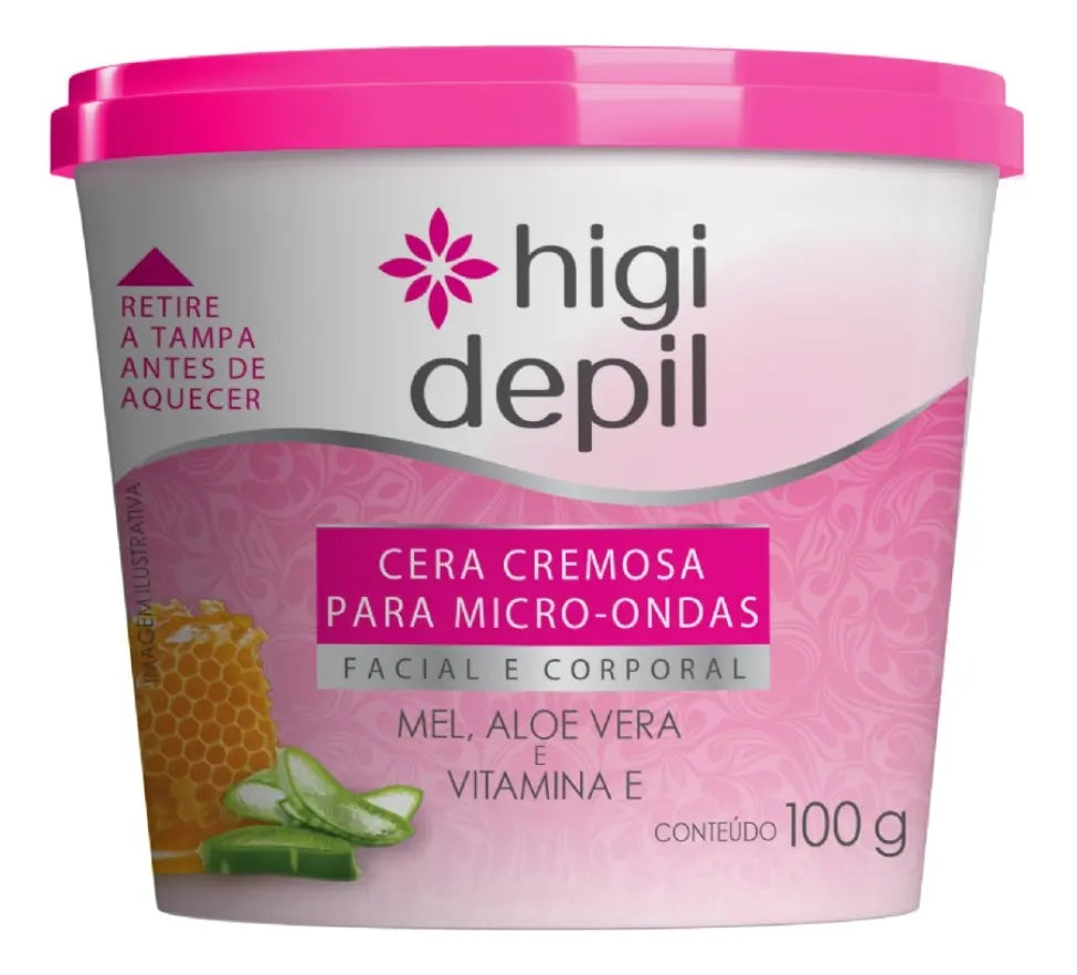 Cera Depilatória Daxx Higi Depil para Microondas 100g