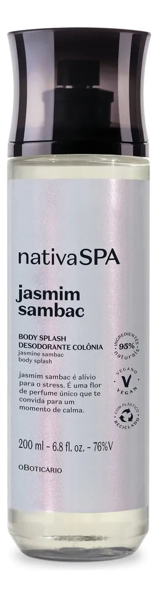 O Boticário Body Splash Nativa Spa: Jasmim Sambac (200ml)