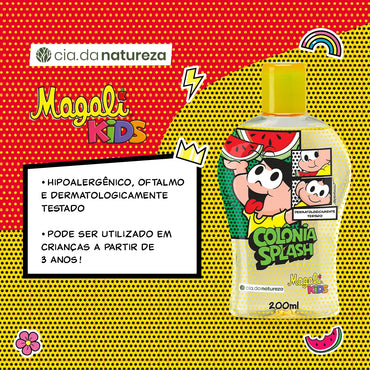 Colônia Splash Magali -  Turma da Mônica 200ml Oferta!