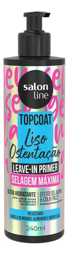 Leave-In Salon Line Top Coat Liso Ostentação 240ml