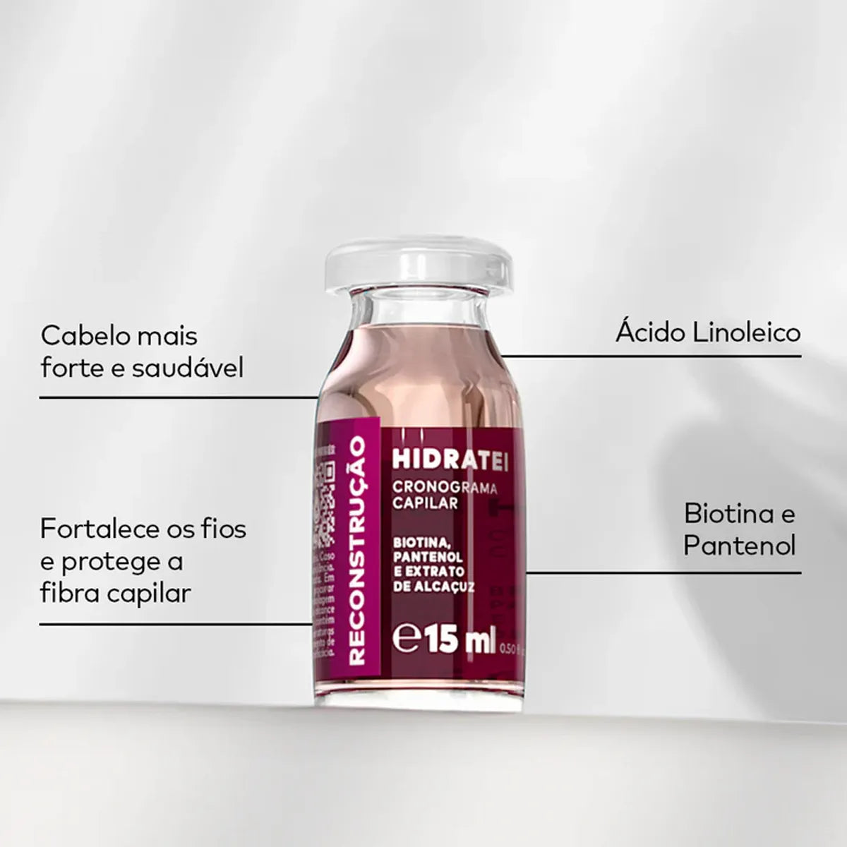 Kit de Ampolas Hidratei Cronograma Capilar 4x15ml