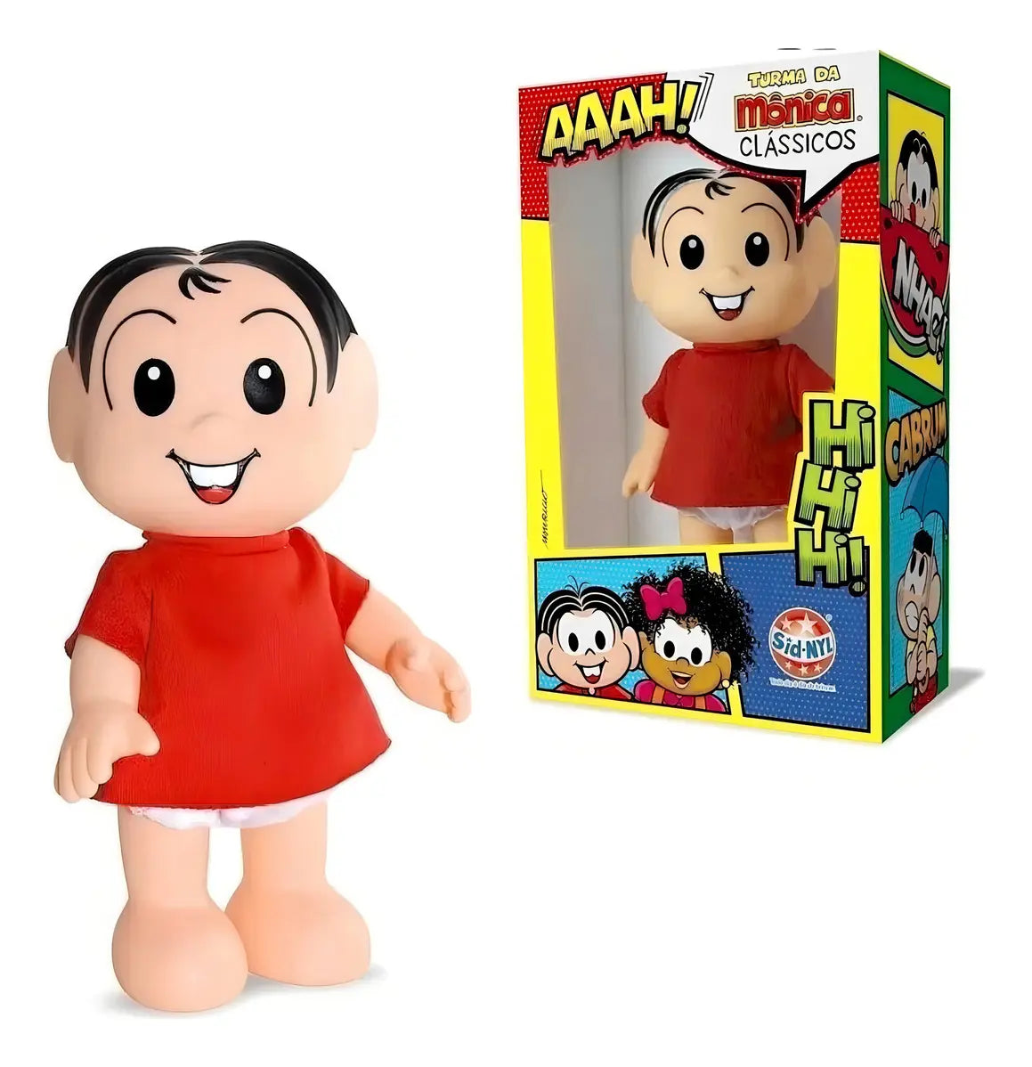 Boneco Turma da Mônica Clássicos - Mônica (385g)