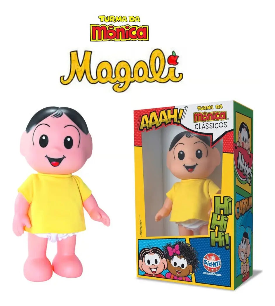 Boneco Turma da Mônica Clássicos - Magali (385g)