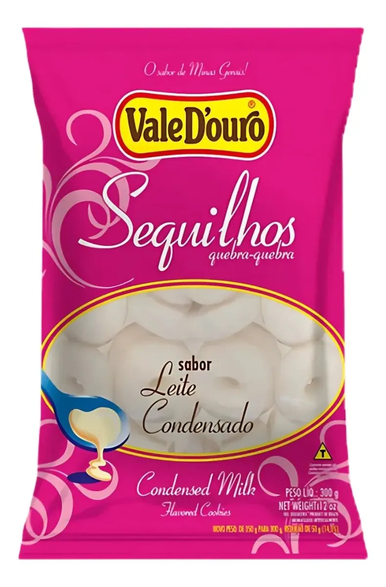 Sequilhos Leite Condensado Vale D'Ouro (350g)
