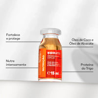Kit de Ampolas Hidratei Cronograma Capilar 4x15ml
