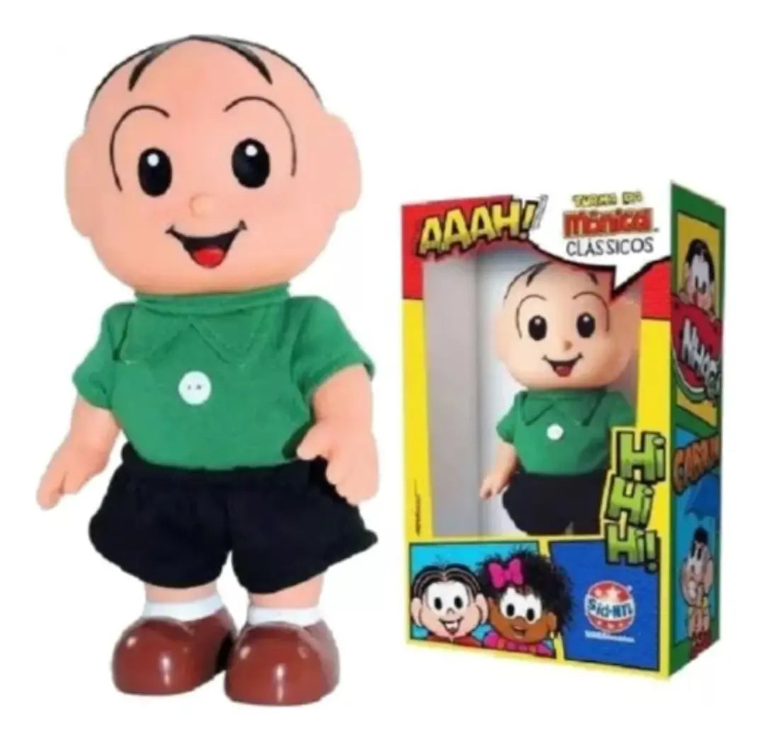 Boneco Turma da Mônica Clássicos - Cebolinha (385g)