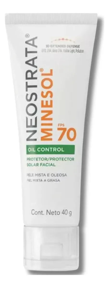 Neostrata Minesol Protetor Oil Control Fps - 70 Médio Claro (40g)