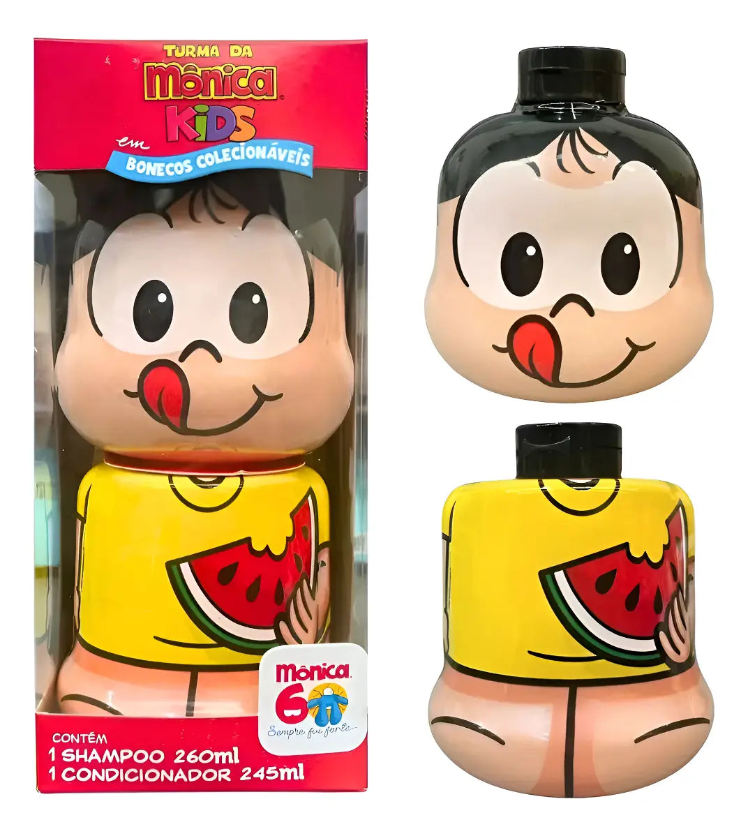Kit Turma Da Mônica Cia. da Natureza Shampoo 260ml + Condicionador 245ml - Boneco Magali Oferta!
