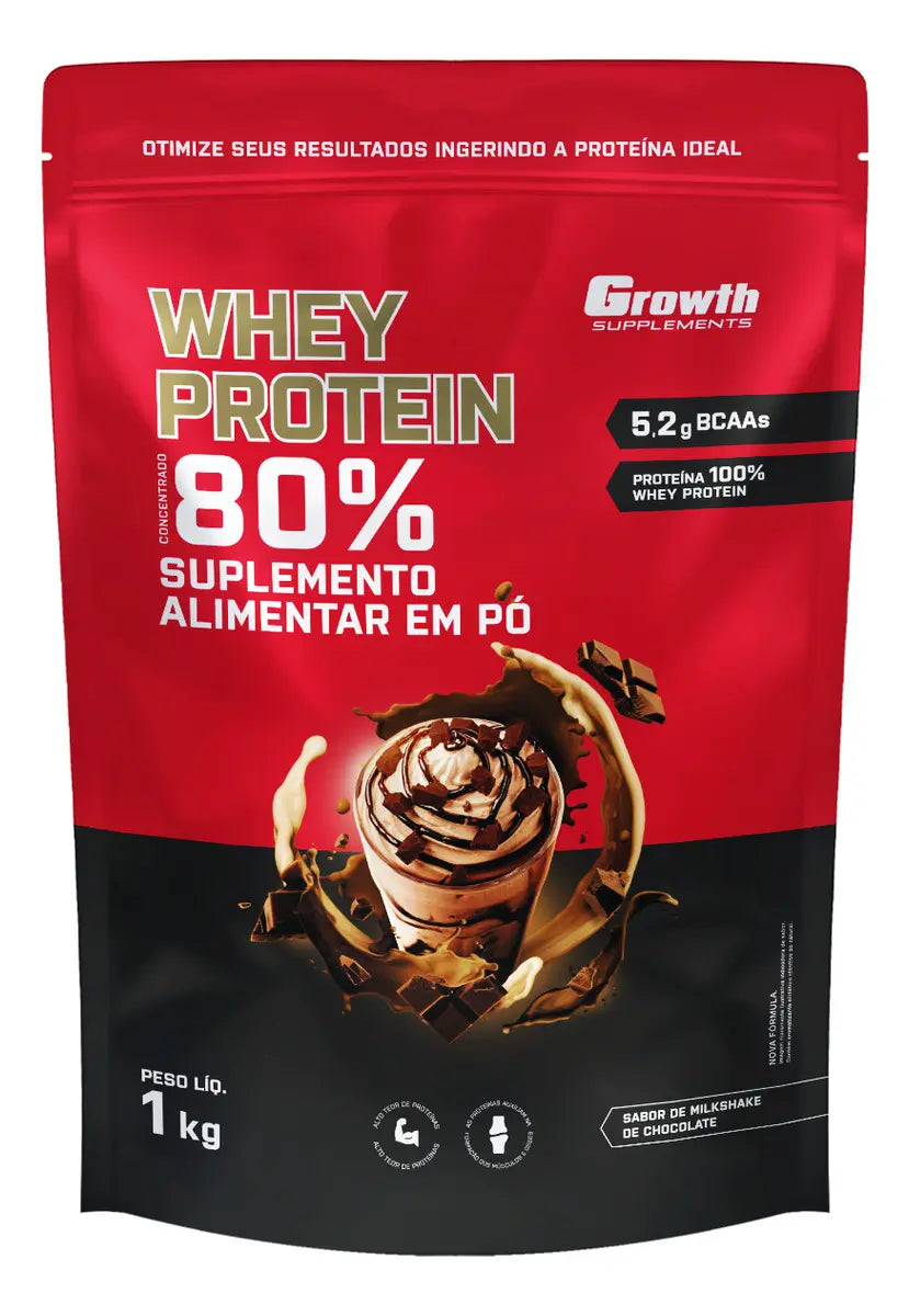 Whey Protein Growth (1kg) - Sabores: